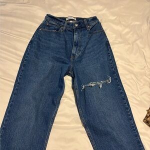 Curve Love Abercrombie & Fitch Ultra High Rise 90s straight leg